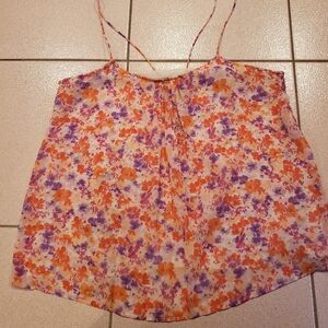 Floral Top, Zara, Size M